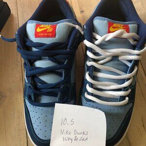 Nike Dunks Why So Sad size 10.5 US Mens